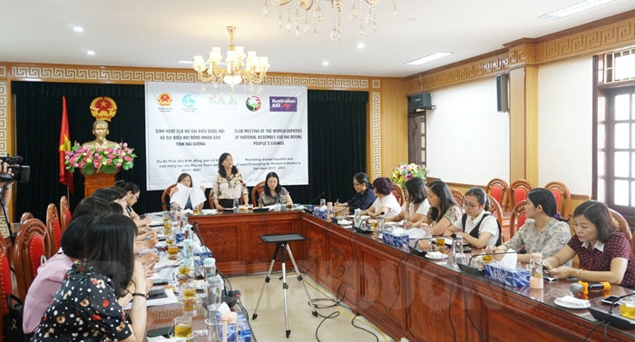 Experience in improving operation quality of female deputies of National Assembly, provincial People's Council